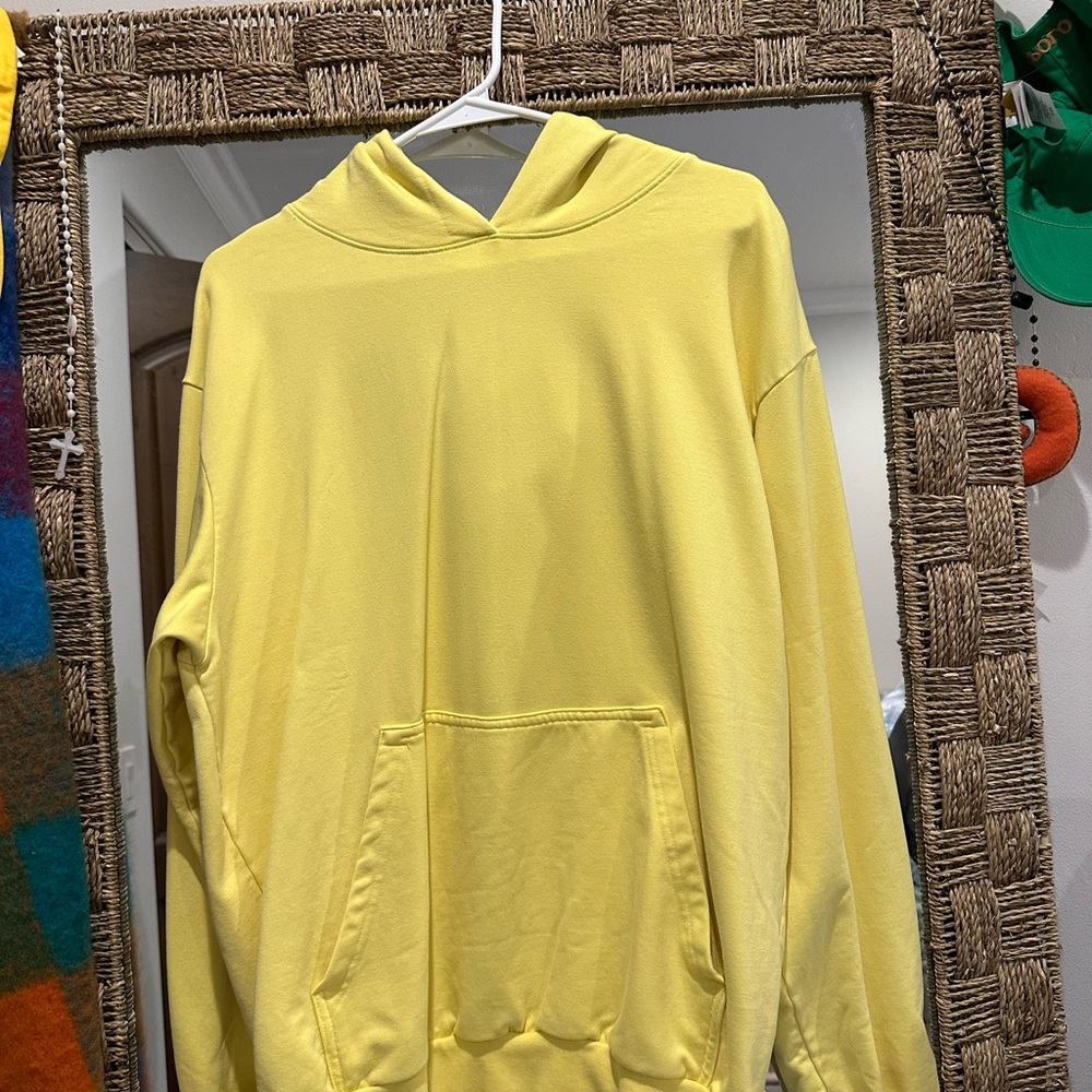 Yellow Hoodie Sweater